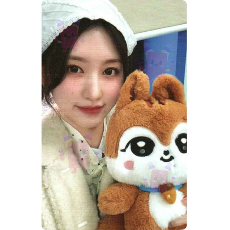 IVE - Gaeul-IVE x MINIVE POP-UP Fluffy Plush 30cm Ver. Photocard