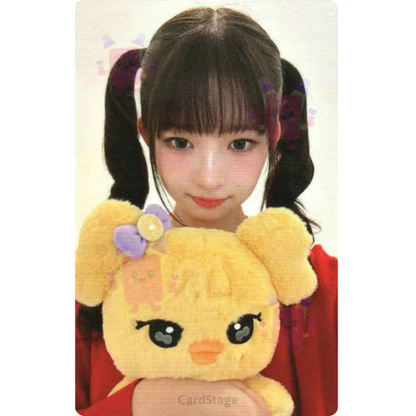IVE - Rei IVE x MINIVE POP-UP Fluffy Plush 30cm Ver. Photocard