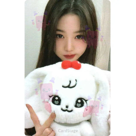 IVE - Wonyoung IVE x MINIVE POP-UP Fluffy Plush 30cm Ver. Photocard
