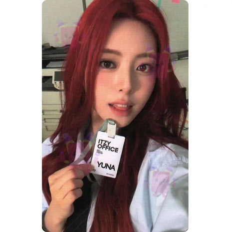 ITZY - YUNA 2025 Season's Greetings JYP Photocard